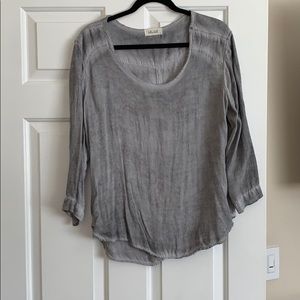 Bella Dahl Grey Wash Comfy Top